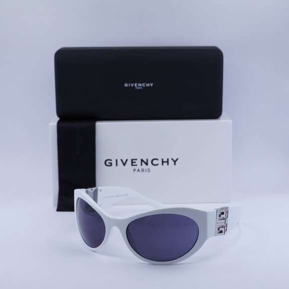 Final Price! Givenchy GV40073I 21A White/Grey Sunglasses - Picture 1 of 10